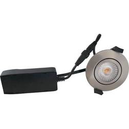 Nordtronic Low Profile ECO Brushed Aluminium Spotlight