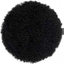 Skinnwille Curly Stolsdyna Svart
