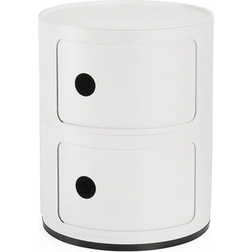 Kartell Componibili White Matt Storage Cabinet 32x40cm