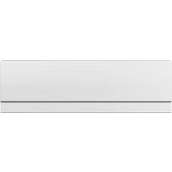Cooke & Lewis Gloss White Straight Front Bath Panel 51cm 180cm