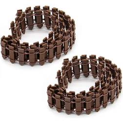Auear 2 Pack 35 Inch Long Mini Garden Fence