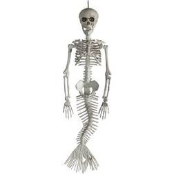 Horror-Shop Skelettierte Meerjungfrau 45cm