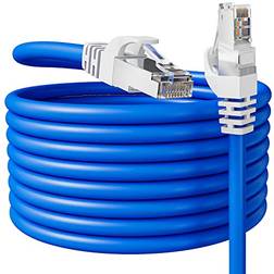 MEIPEK Cable Ethernet 20m Cat 6 FTP Blindé RJ45