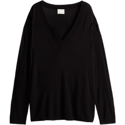 H&M V-Neck Jumper - Black
