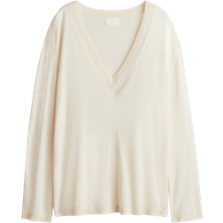 H&M V-Neck Jumper - Cream