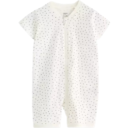 Lindex Baby Pyjama Romper - Light Dusty White (3006033-325)