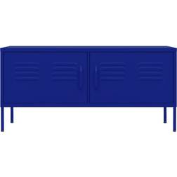 vidaXL 336226 Navy Blue TV Bench 35x50cm