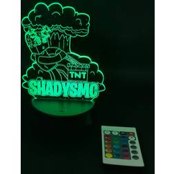 ShadysMC Shadys TNT LED Lampe Sort Bordlampe