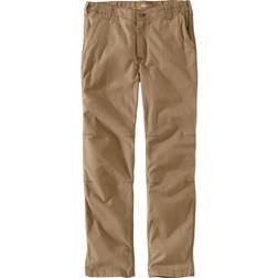 Carhartt Men's Rugged Flex Straight Fit Canvas 5-Pocket Tapered Work Pants - Dark Khaki