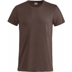 Clique Mens Basic T-shirt - Dark Mocha