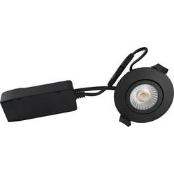 Nordtronic Low Profile ECO Matt Black Spotlight