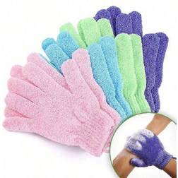Shein Reversible Exfoliating Shower Gloves 1pc 2pcs 8pcs 2-pack