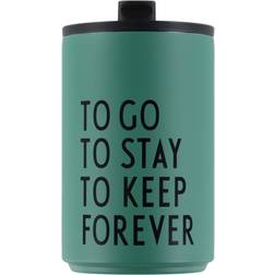 Design Letters To Go to Keep to Keep Forever Termosmugg 35cl