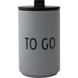 Design Letters To Go Grey Termosmugg 35cl