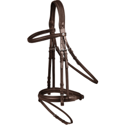 Waldhausen Combined Riding Bridle And Noseband X-Line Supersoft - Brown