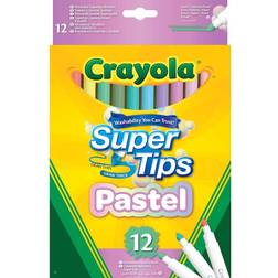 Crayola SuperTips Pastel Pens 12-pack