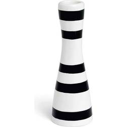 Kähler Omaggio Black Candlestick 16cm