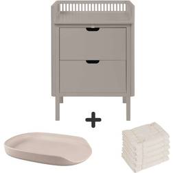 Sebra Wickeltisch Mit Schubladen Bundle 3