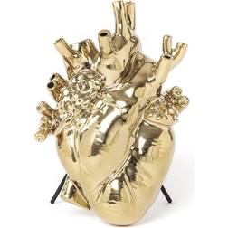 Seletti Love In Bloom Gold Vase 25cm