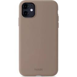 Holdit Silicone Case for iPhone 11/XR Mocha Brown