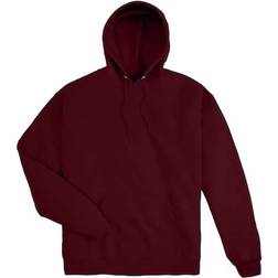 Hanes EcoSmart Unisex Fleece Hoodie - Maroon