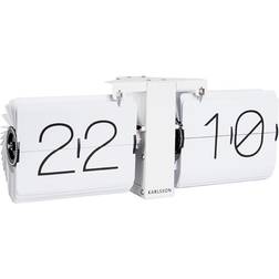 Karlsson No Case Flip White Wall Clock 36cm