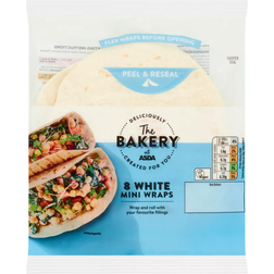 The Bakery at ASDA White Mini Wraps 248g 8pcs
