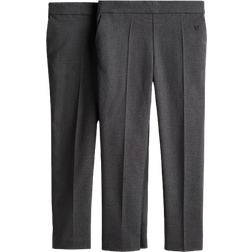 H&M School Trousers 2-pack - Dark Grey (1239470001)