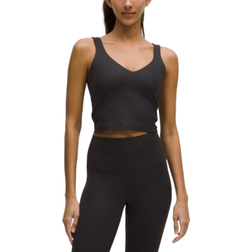 Lululemon Align Tank Top Light Support - Lace Dot Emboss Black