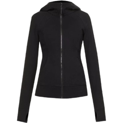 Lululemon Scuba Slim-Fit Cotton-Blend Knitted Hoody - Black