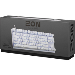 ZON keyboard2 TKL Kailh Red (Nordic) Black
