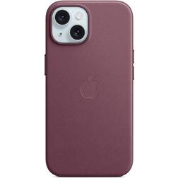 Apple FineWoven Case with MagSafe for iPhone 15 Mulberry