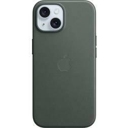 Apple FineWoven Case with MagSafe for iPhone 15 Evergreen