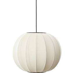 Made by Hand Knit-Wit 40 Pearl White Pendant Lamp ∅ 45cm