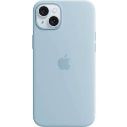 Apple Silicone Case with MagSafe for iPhone 15 Plus Light Blue
