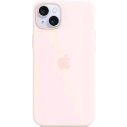 Apple Silicone Case with MagSafe for iPhone 15 Plus Light Pink