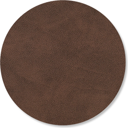 Lind DNA Nupo Circle Dark Brown Coaster 10cm