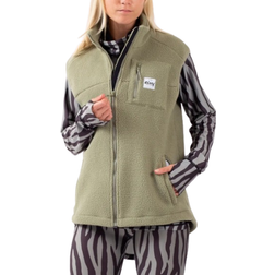 Eivy Women's Lumberjackie Sherpa Vest, XS, Faded Oak