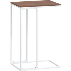 vidaXL Side White/Brown Small Table 30x40cm