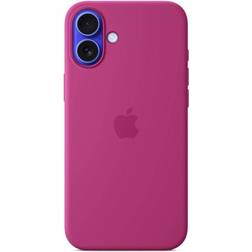 Apple Silicone Case with MagSafe for iPhone 16 Plus Fuchsia