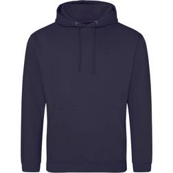 AWDis College Hoodie - Navy Smoke