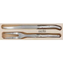 Laguiole Trancherset Debutant Inox 2-dels Set Bestickset