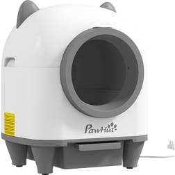 Pawhut Selbstreinigende Katzentoilette Mit App Steuerung 80 L