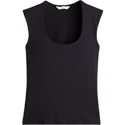 H&M Microfibre Vest Top - Black