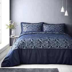 Portfolio Home Sandringham Navy Set 254x254 cm Bedspread Blue