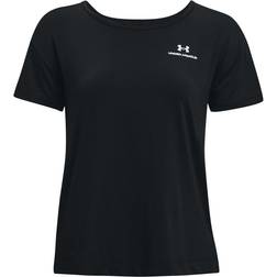 Under Armour Women's Rush Energy Short Sleeve - Black