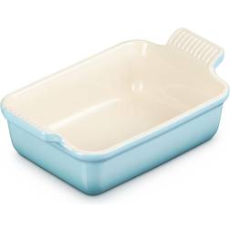 Le Creuset Heritage Caribbean Blue Oven Dish 15.1cm 8.1cm
