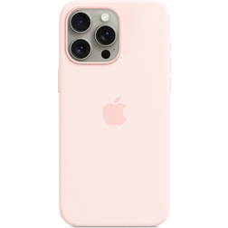 Apple Silicone Case with MagSafe for iPhone 15 Pro Max Light Pink