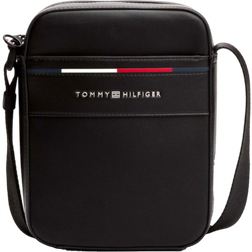 Tommy Hilfiger Signature Crossbody Reporter Bag - Black
