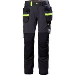 Helly Hansen 77405 Oxford 4X Construction Trousers - Ebony/Black